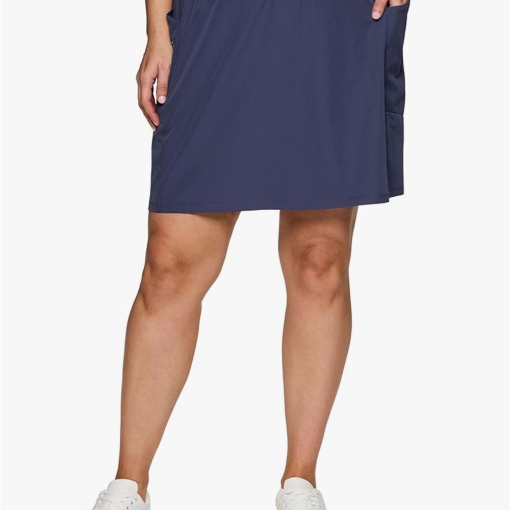 Navy Blue Athletic Skirt